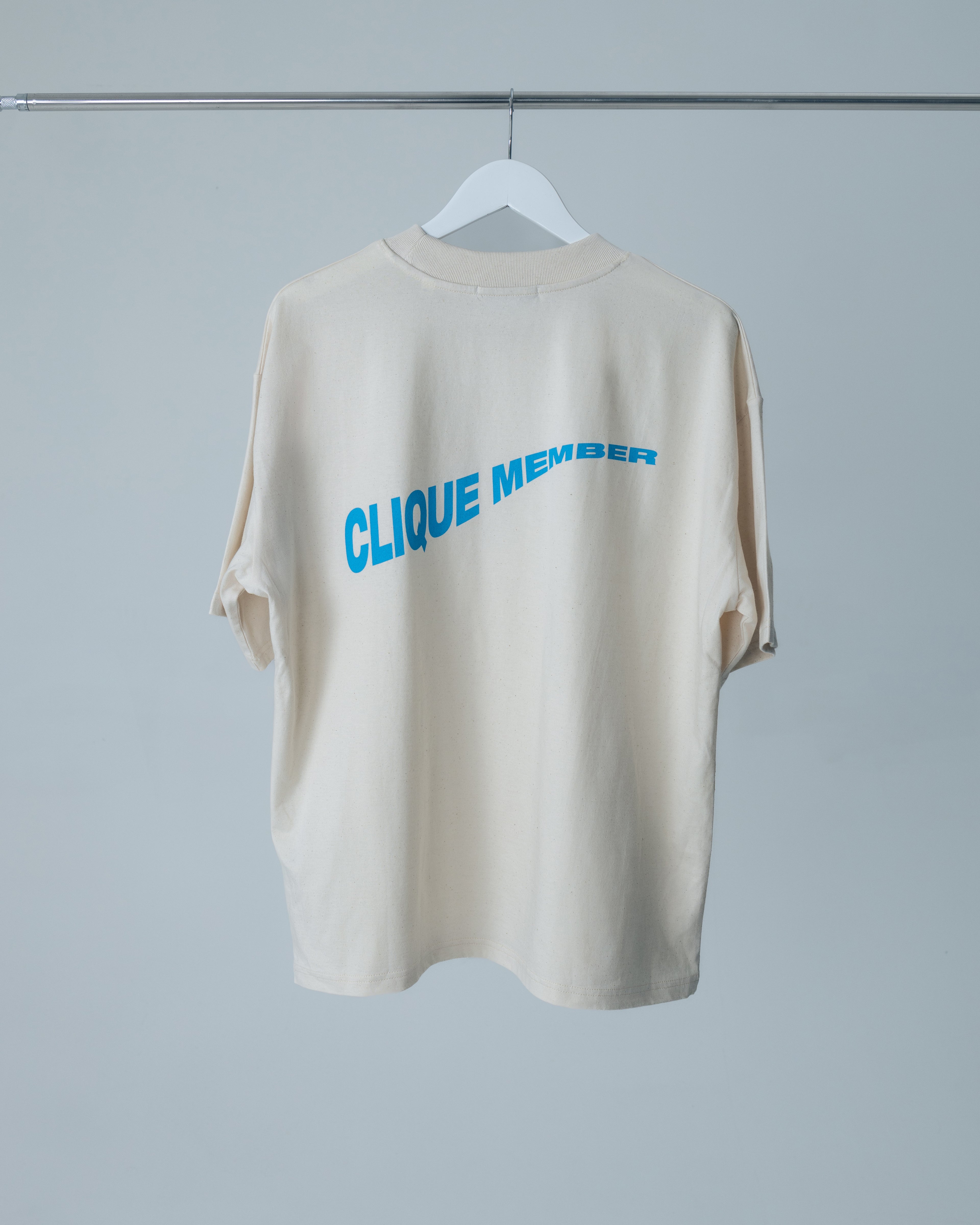 BLUE CLIQUE MEMBER TEE