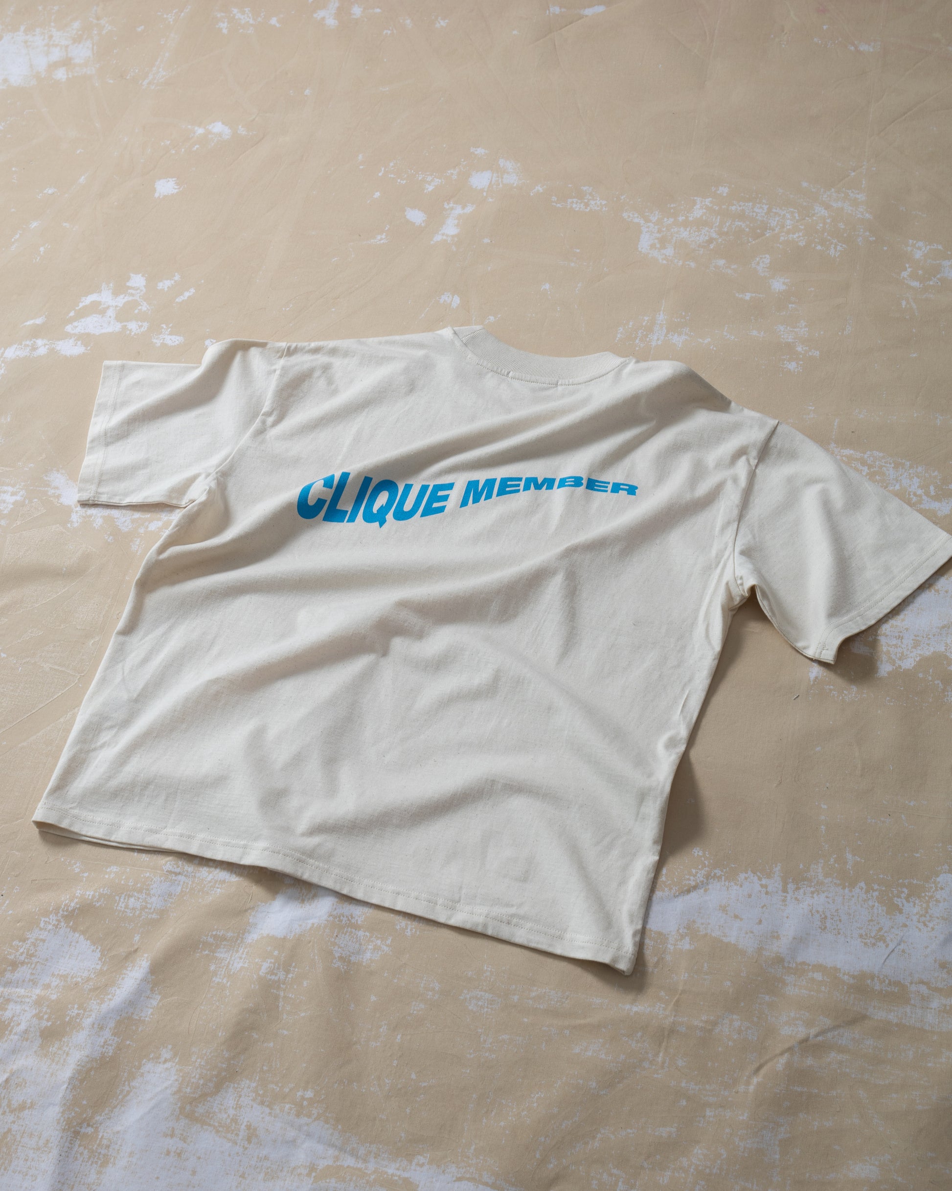 BLUE CLIQUE MEMBER TEE