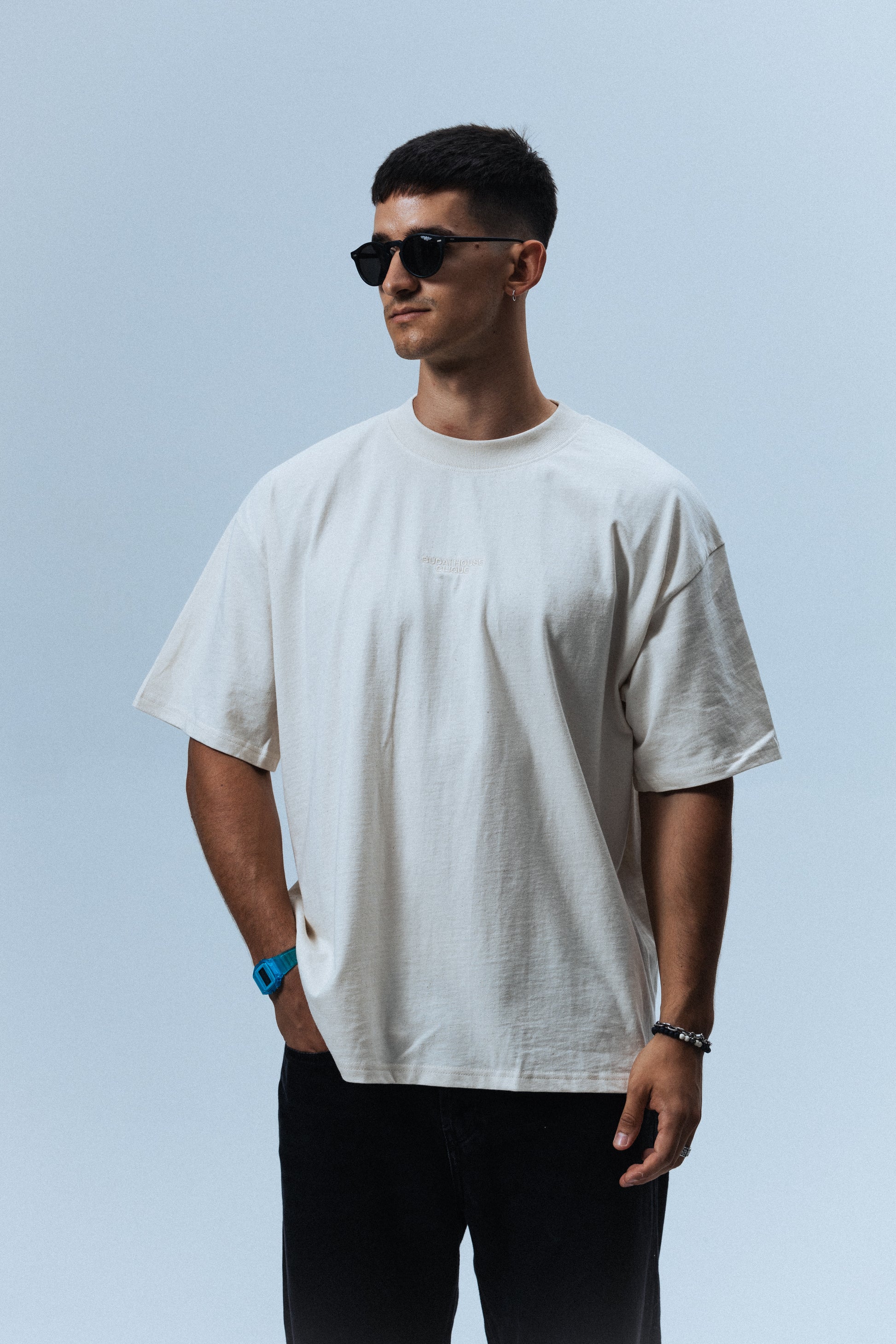 BLUE CLIQUE MEMBER TEE