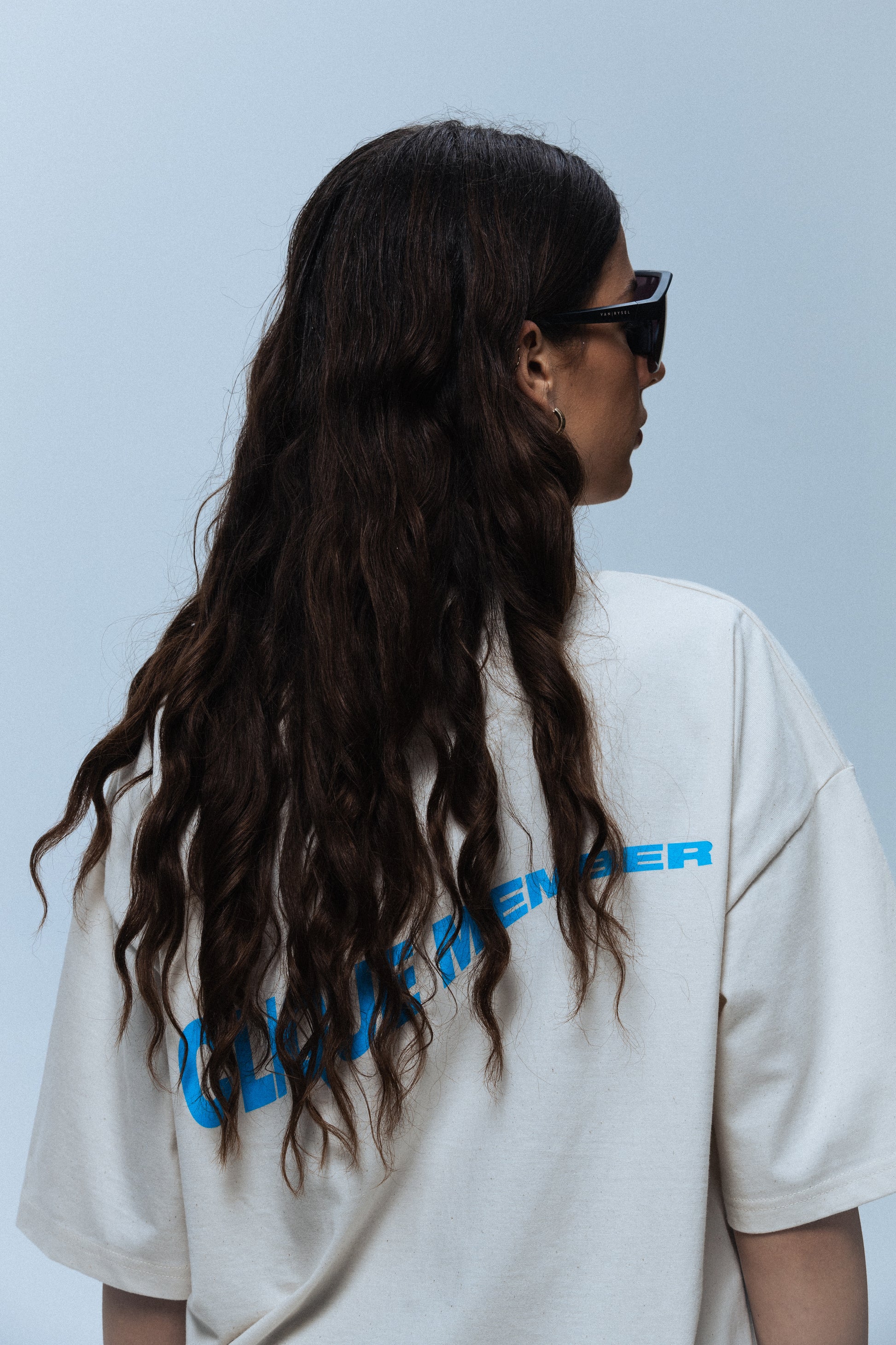 BLUE CLIQUE MEMBER TEE