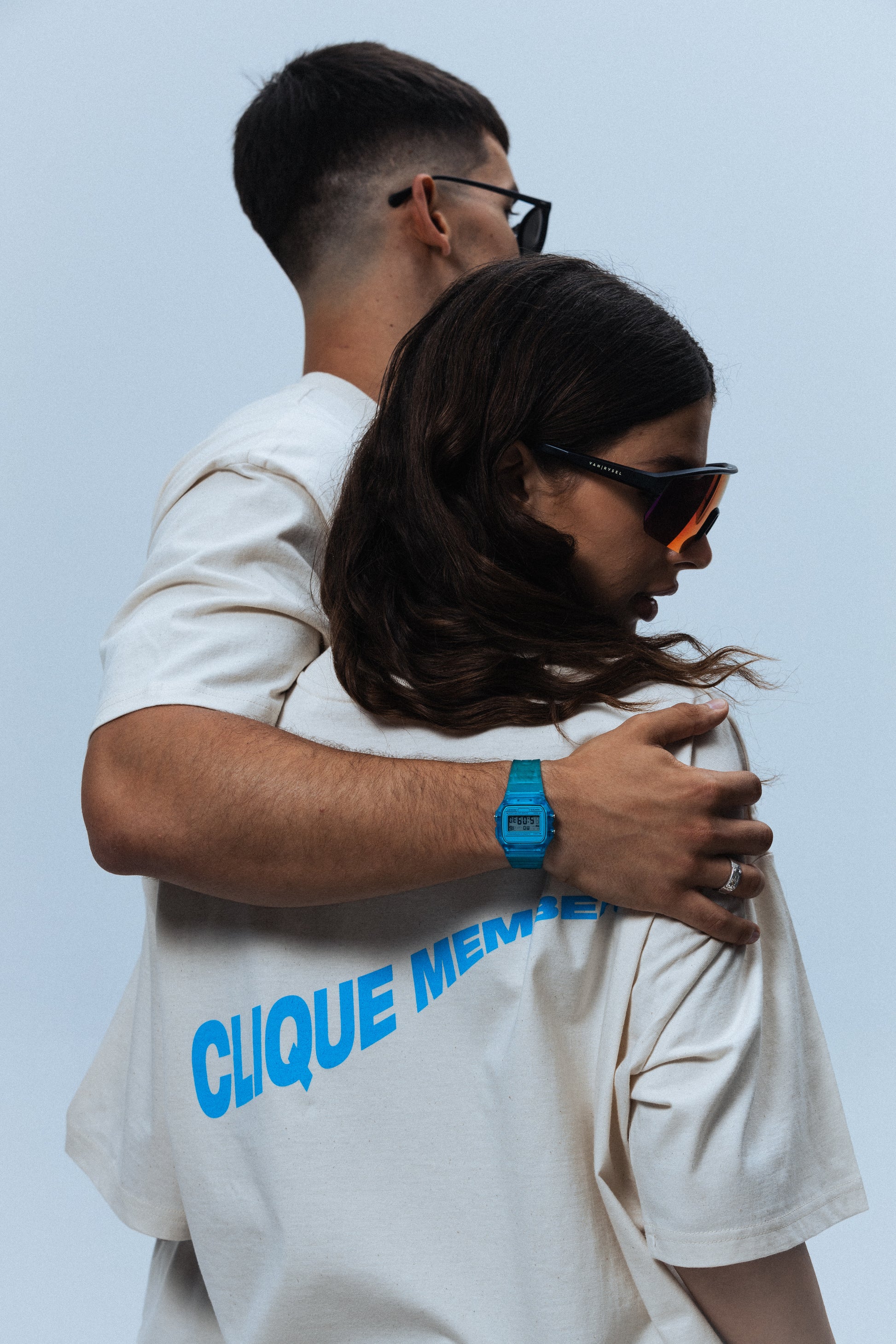 BLUE CLIQUE MEMBER TEE